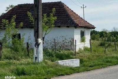 Casă cu 2 camere cu Teren 3597 Mp în Păulești
