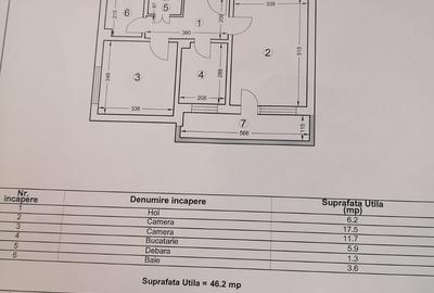 Apartament cu 2 camere decomandat în Tomis Nord - 1