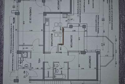 Apartament cu 4 camere decomandat, mobilat în Tomis Nord - 16