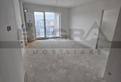Apartament cu 2 camere semidecomandat în Florești