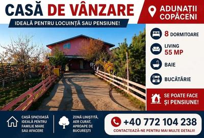 Casă cu Teren 600 Mp în Adunații-Copăceni