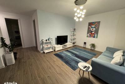 Apartament cu 2 camere semidecomandat, mobilat în Pipera