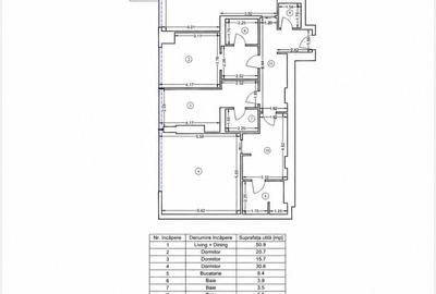 Apartament cu 4 camere în Floreasca