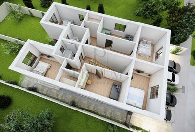 Duplex cu 4 camere cu Teren 250 Mp în Săcălaz - 2