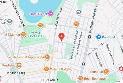 Apartament cu 2 camere semidecomandat, mobilat în Floreasca
