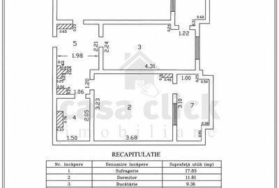 Apartament cu 2 camere decomandat în Micro 18 - 5