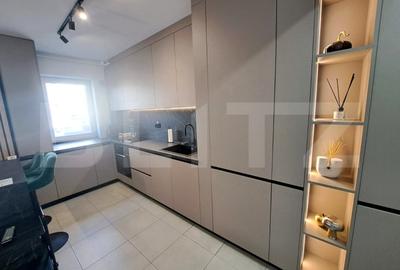 Apartament cu 2 camere semidecomandat, mobilat în Tractorul - 4