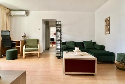 Apartament cu 2 camere semidecomandat, mobilat în Floreasca