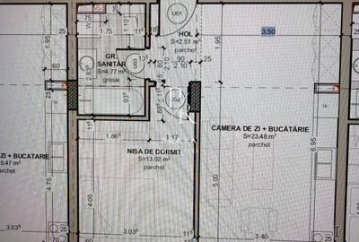 Apartament cu 2 camere semidecomandat în Florești - 2