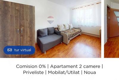 Apartament cu 2 camere decomandat în Noua