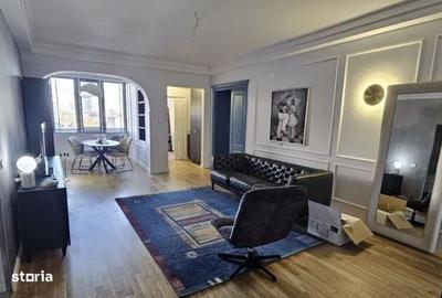 Apartament cu 4 camere, mobilat în Calea Victoriei