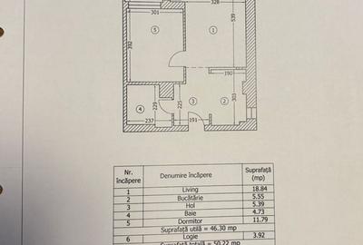 Apartament cu 2 camere în Nord - 7