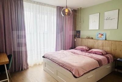 Apartament cu 4 camere decomandat, mobilat în Tractorul - 4