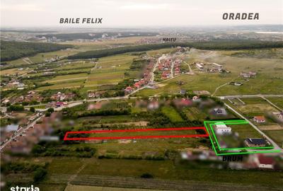 Teren de 3000 mp, în Sânmartin - 2