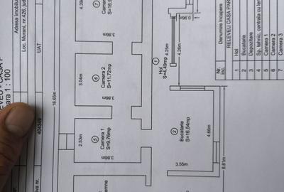 Casă cu 3 camere cu Teren 1000 Mp în Nuci