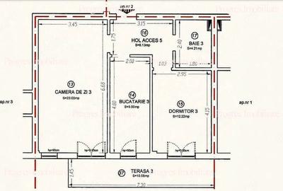 Apartament cu 2 camere decomandat în Ronaț - 1