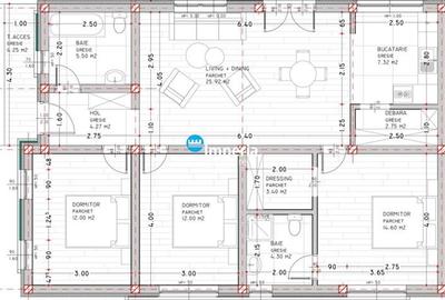 Casă individuală cu 4 camere cu Teren 440 Mp în Horpaz - 2