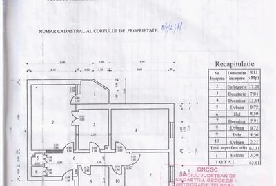 Apartament cu 3 camere decomandat în Central - 1