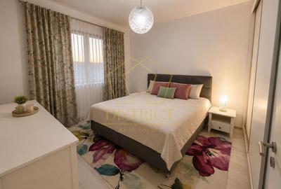 Apartament cu 2 camere semidecomandat, mobilat în Giroc