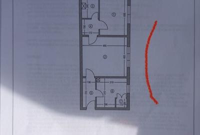 Apartament cu 2 camere semidecomandat în Dorobanți