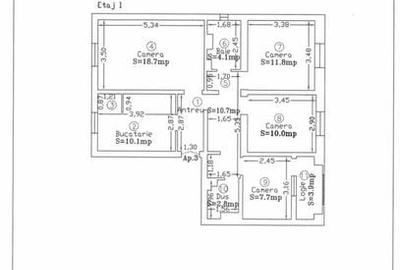 Apartament cu 4 camere decomandat în Între Lacuri - 2