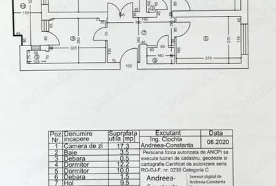 Apartament cu 3 camere decomandat în Calea București - 1