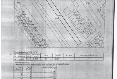Teren Construcții intravilan de 5400 mp, în Samurcași - 1