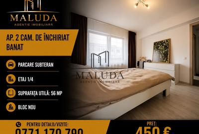 Apartament cu 2 camere decomandat, mobilat în Banat