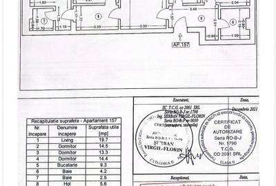 Apartament cu 4 camere decomandat, mobilat în Bucureștii Noi - 11
