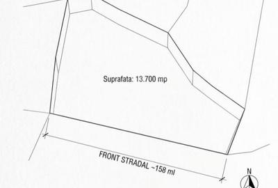Teren de 13700 mp, în Central