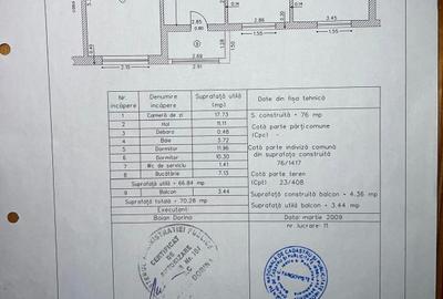 Apartament cu 3 camere în Central