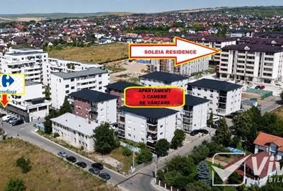 Apartament cu 3 camere semidecomandat, mobilat în Popas Păcurari