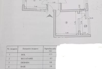 Apartament cu 4 camere decomandat în Cuza Vodă - 3