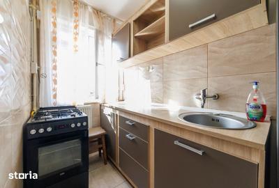 Apartament cu 2 camere semidecomandat, mobilat în Găvana