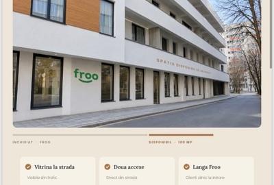 Spațiu comercial, de 100 mp, în Obor