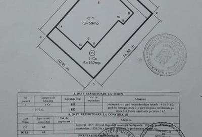 Casă individuală cu 5 camere cu Teren 152 Mp în Parcul Carol - 1