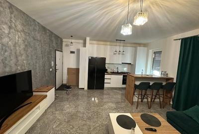 Apartament cu 2 camere semidecomandat, mobilat în Giroc