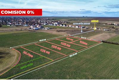 Teren Construcții intravilan de 850 mp, în Sânandrei - 1