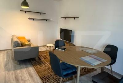 Apartament cu 2 camere semidecomandat, mobilat în Florești