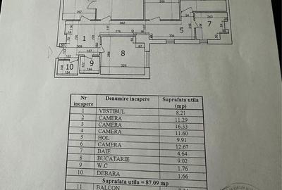 Apartament cu 4 camere decomandat în Rahova - 4