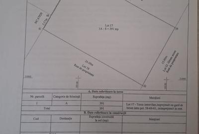 Teren intravilan de 340 mp, în Berceni