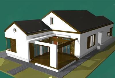 Duplex cu 6 camere cu Teren 250 Mp în Sânpetru - 1