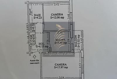 Apartament cu 2 camere decomandat în Central - 2