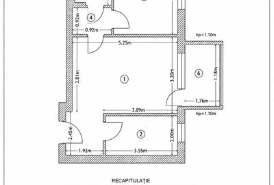Apartament cu 2 camere semidecomandat, mobilat în Băneasa - 19