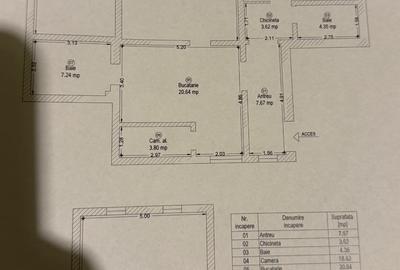 Apartament cu 3 camere decomandat în Odobescu - 12