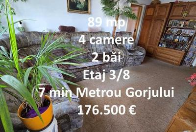 Apartament cu 3 camere decomandat în Gorjului - 2