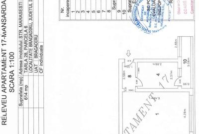 Apartament cu 3 camere semidecomandat în Central