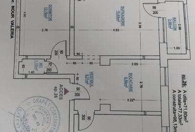 Apartament cu 4 camere semidecomandat în Sud