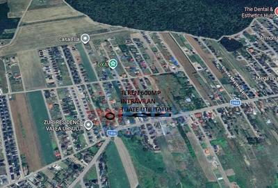 Teren de 514 mp, în Valea Ursului
