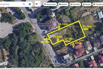 Teren de 1838 mp, în Ultracentral - 2